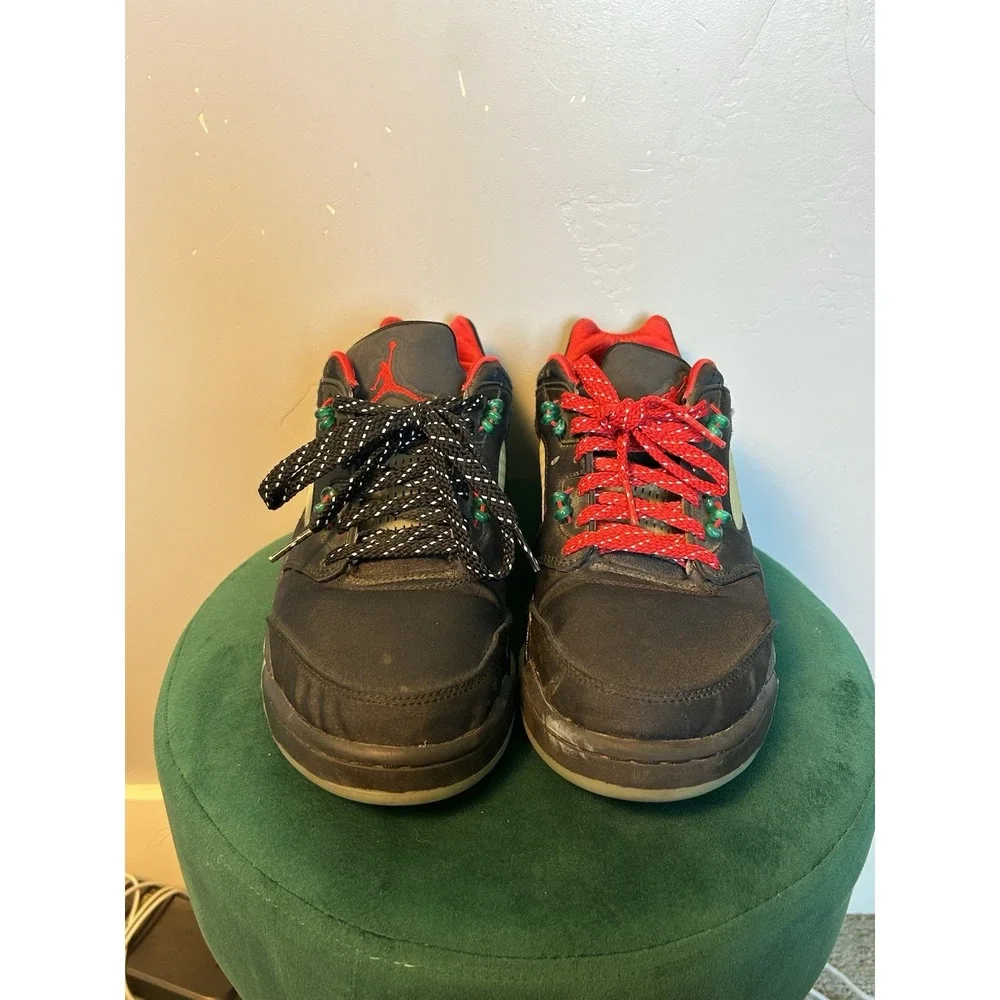 Air Jordan 5 Retro Low Clot Jade Anthracite Black Size 9 DM4640-036